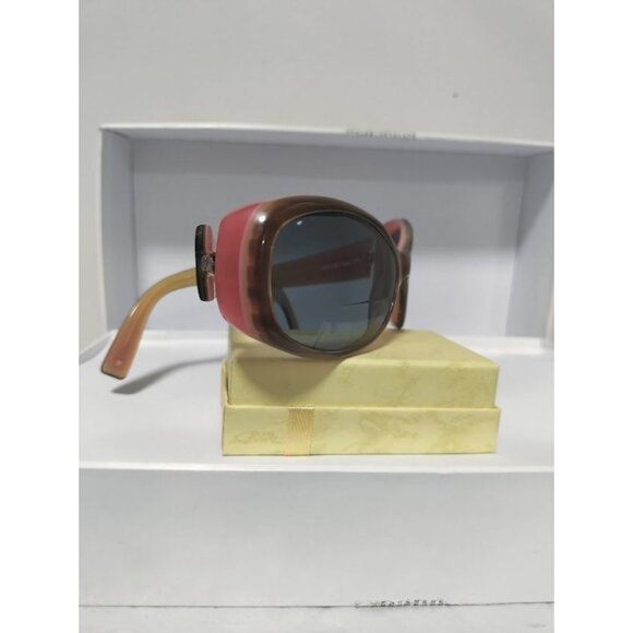 Vintage Oliver Peoples Phoebe Olive Gradient Lens Sunglasses with Hard Case - Picture 3 of 15